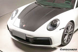 2019-2024 Porsche 911 992 Carrera   Targa    Cabriolet    Turbo OE Style Dry Carbon Fiber Hood