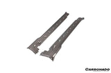 2019-2024 Porsche 911 992 Carrera    Cabriolet Convert Turbo SD Style Dry Carbon Fiber Side Skirts