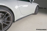 2019-2024 Porsche 911 992 Carrera    Cabriolet Convert Turbo SD Style Dry Carbon Fiber Side Skirts
