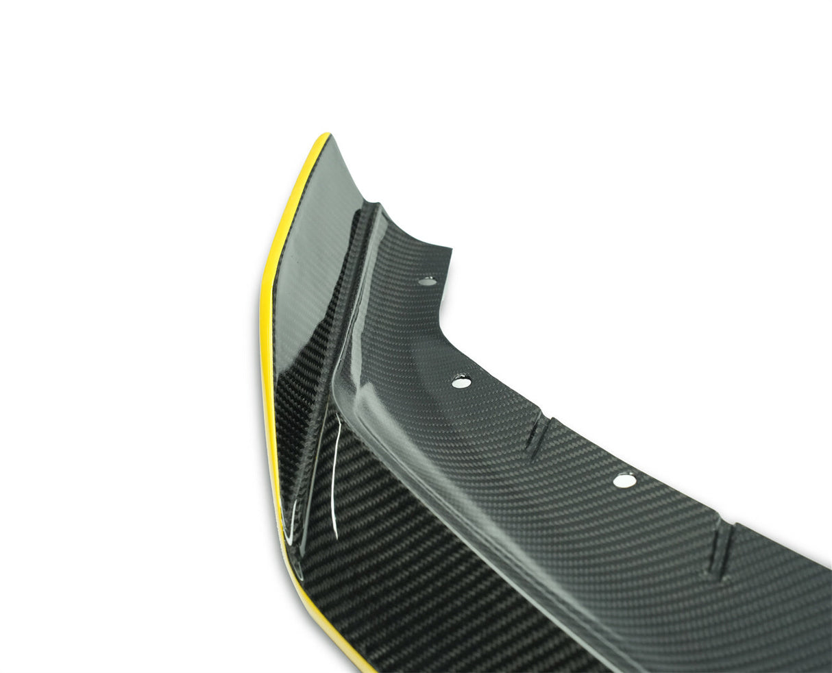 2020-2023 BMW 5 Series G30 G38 M-tech AD Style Dry Carbon Fiber Front Lip