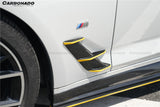 2016-2023 BMW 5 Series G38 M-tech AD Style Dry Carbon Fiber Side Skirts