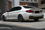2016-2023 BMW 5 Series G30 G38 M-tech AD Style Dry Carbon Fiber Trunk Spoiler