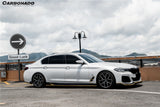 2016-2023 BMW 5 Series G38 M-tech AD Style Dry Carbon Fiber Side Skirts