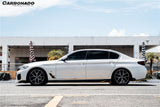 2016-2023 BMW 5 Series G38 M-tech AD Style Dry Carbon Fiber Side Skirts