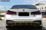 2016-2023 BMW 5 Series G30 G38 M-tech AD Style Dry Carbon Fiber Trunk Spoiler