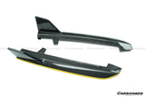 2020-2023 BMW 5 Series G30 G38 M-tech AD Style Dry Carbon Fiber Rear Diffuser Lip