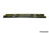 2016-2023 BMW 5 Series G38 M-tech AD Style Dry Carbon Fiber Side Skirts