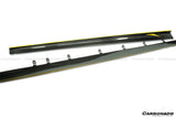 2016-2023 BMW 5 Series G38 M-tech AD Style Dry Carbon Fiber Side Skirts