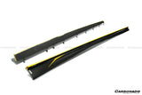 2016-2023 BMW 5 Series G38 M-tech AD Style Dry Carbon Fiber Side Skirts