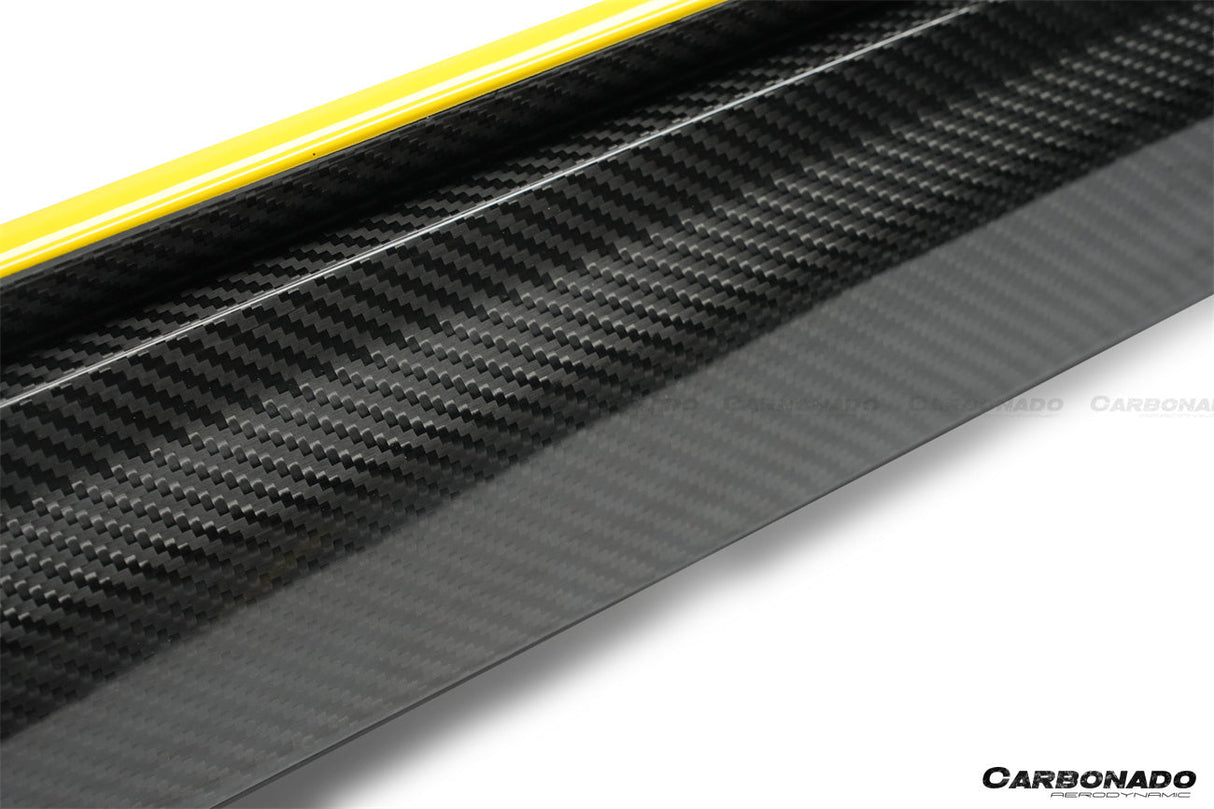 2016-2023 BMW 5 Series G38 M-tech AD Style Dry Carbon Fiber Side Skirts