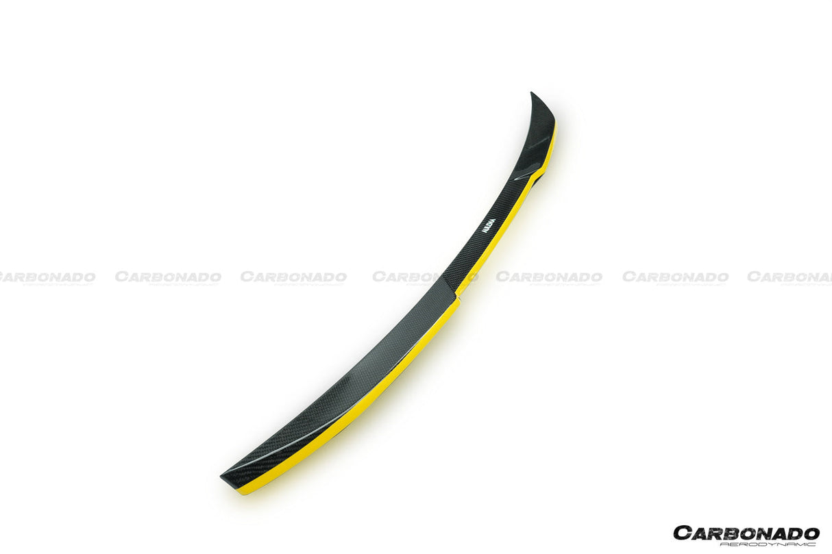2016-2023 BMW 5 Series G30 G38 M-tech AD Style Dry Carbon Fiber Trunk Spoiler