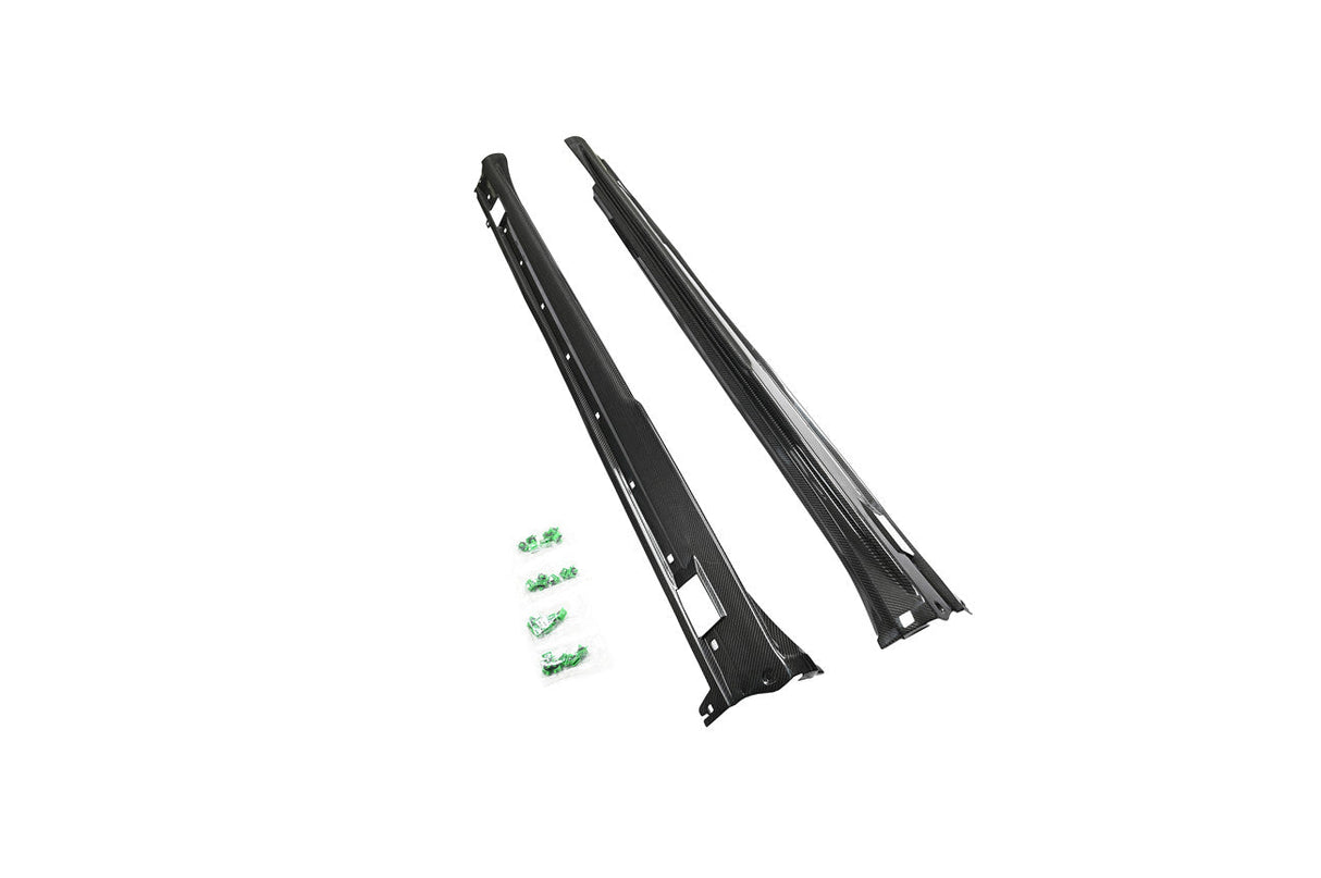 2017-2025 Porsche Panamera 976 971 976SD Style Dry Carbon Fiber Side Skirts
