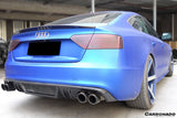 2009-2015 Audi A5 Coupe Sport Style Carbon Fiber Trunk Spoiler