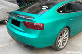 2009-2015 Audi A5 Sline S5 Sedan RT Style Carbon Fiber Trunk Spoiler