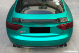 2009-2015 Audi A5 Sline S5 Sedan RT Style Carbon Fiber Trunk Spoiler