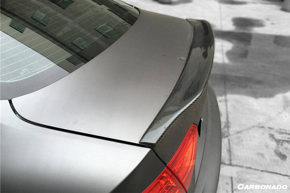2009-2015 Audi A5 Coupe CTE Style Carbon Fiber Trunk Spoiler