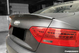 2009-2015 Audi A5 Coupe CTE Style Carbon Fiber Trunk Spoiler