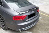 2009-2015 Audi A5 Coupe RT Style Carbon Fiber Trunk Spoiler