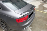 2009-2015 Audi A5 Coupe RT Style Carbon Fiber Trunk Spoiler