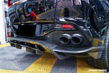 2021-2024 Aston Martin DBX 707 Style Dry Carbon Fiber Rear Bumper with  Exhaust tips