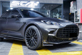 2021-2024 Aston Martin DBX 707 Style Dry Carbon Fiber Front Bumper With Lights