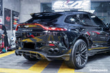 2021-2024 Aston Martin DBX 707 Style Dry Carbon Fiber Rear Bumper with  Exhaust tips