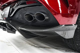 2021-2024 Aston Martin DBX 707 Style Dry Carbon Fiber Rear Bumper with  Exhaust tips