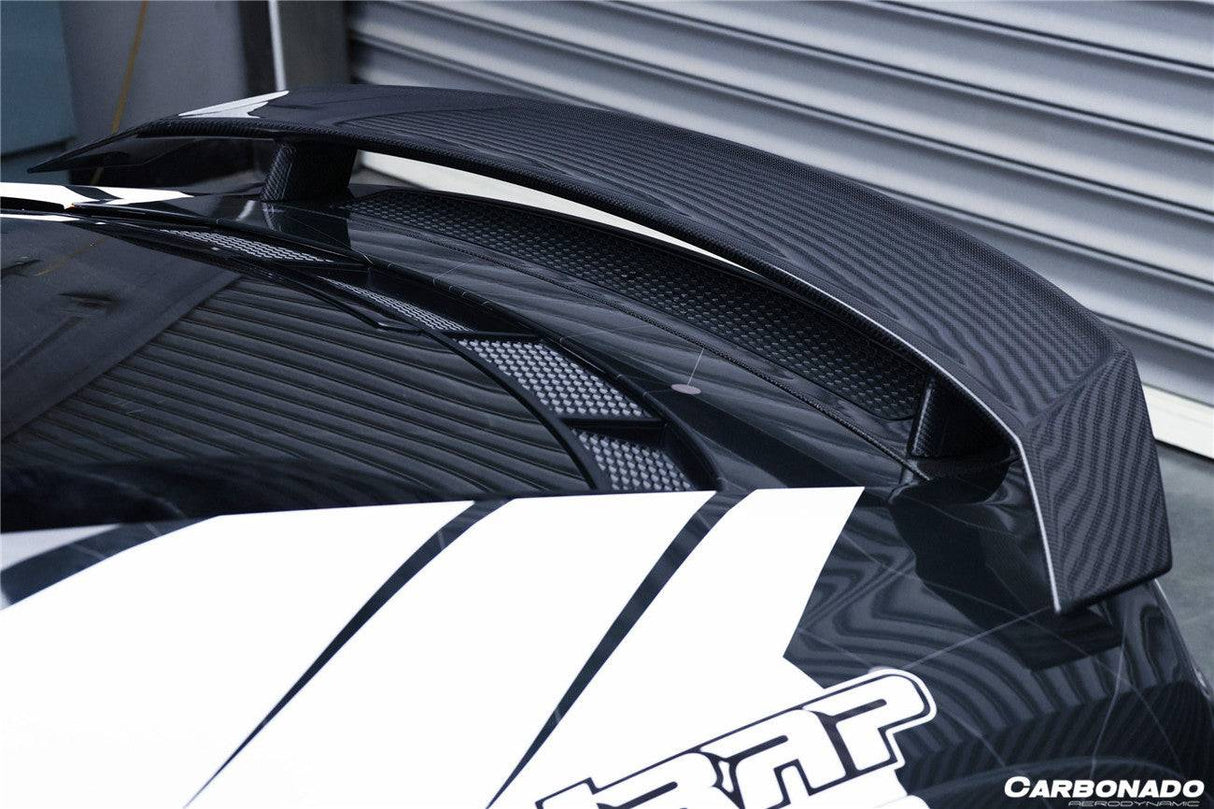 2016-2025 Audi R8 GEN2 Coupe ONLY GT Style Carbon Fiber Trunk Wing