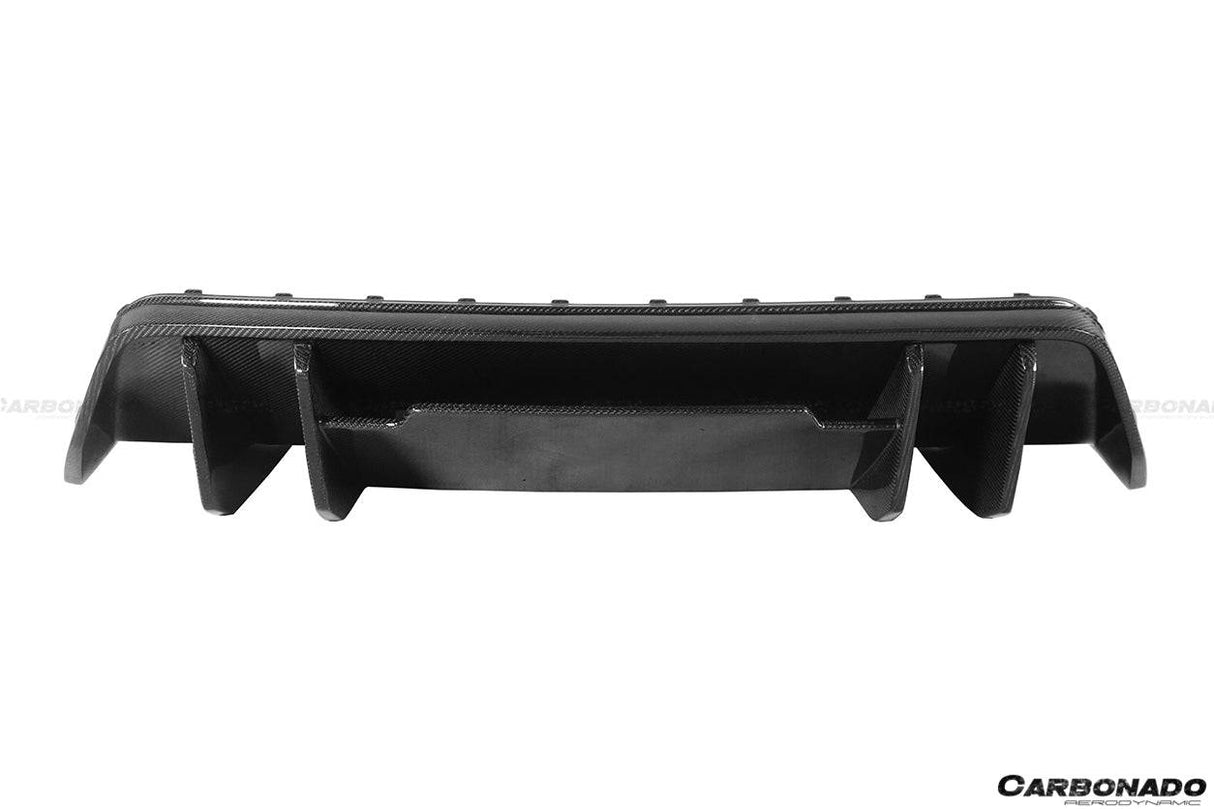 2016-2019 Audi R8 Coupe Spyder VRS Style Carbon Fiber Rear Diffuser