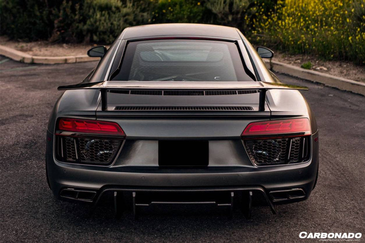 2016-2025 Audi R8 VRS Style Carbon Fiber Trunk Spoiler