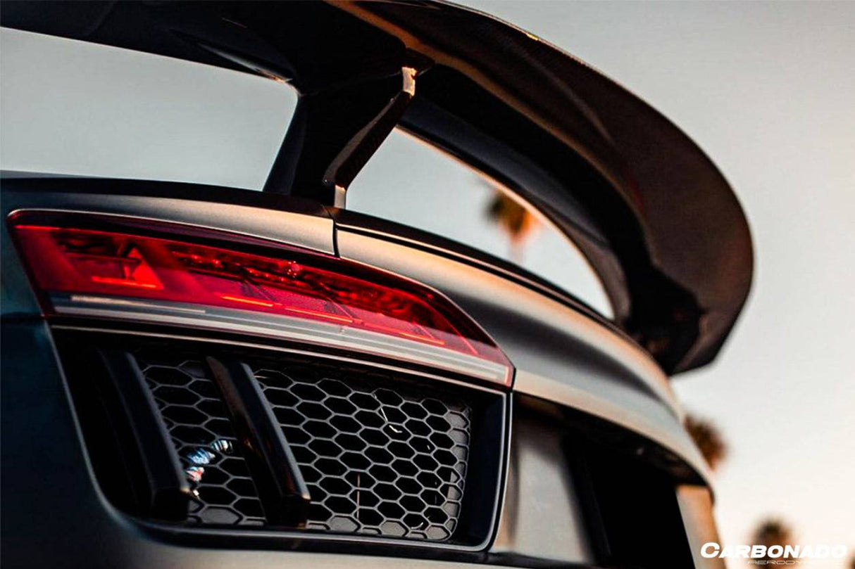 2016-2025 Audi R8 VRS Style Carbon Fiber Trunk Spoiler