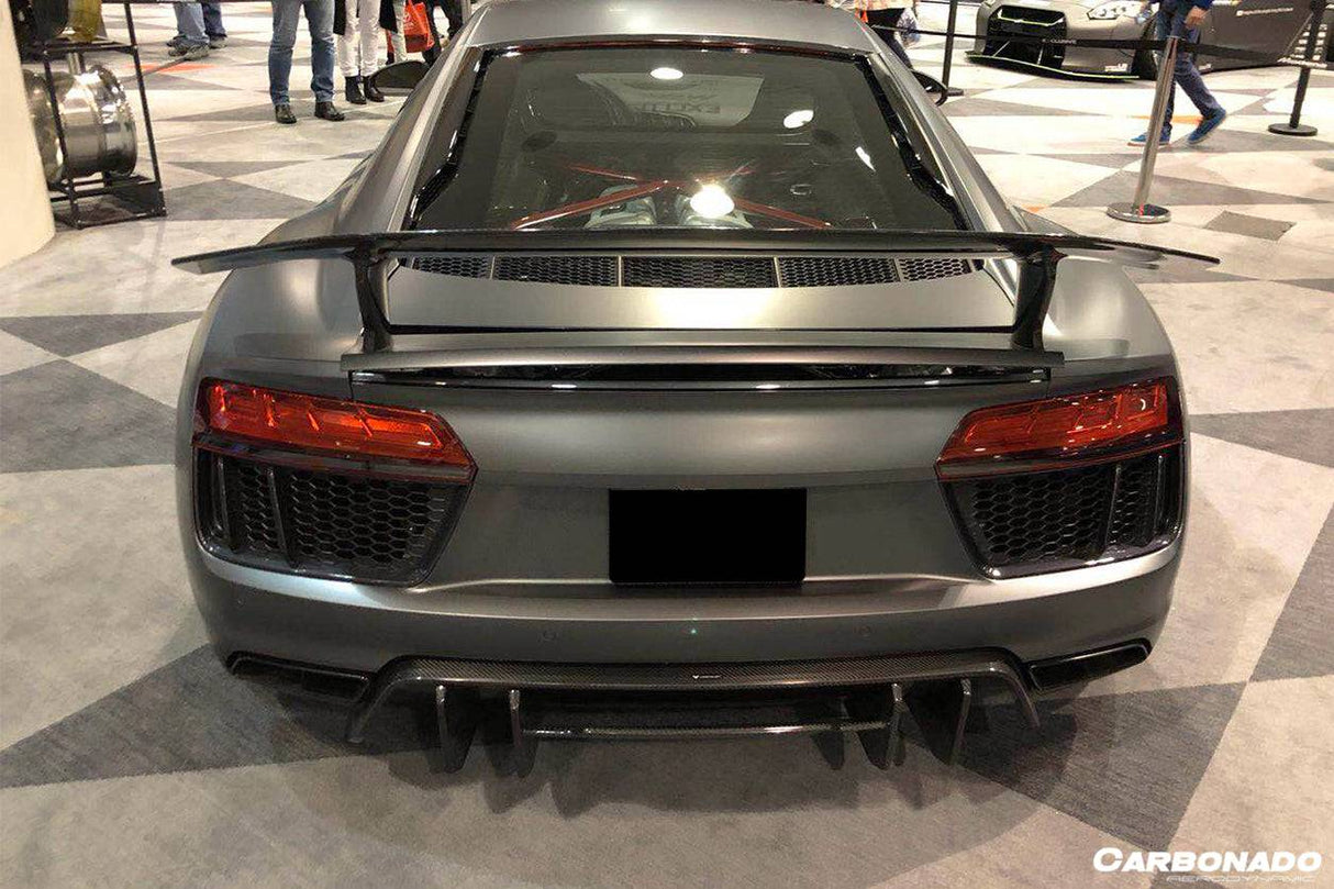 2016-2025 Audi R8 VRS Style Carbon Fiber Trunk Spoiler