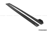 2013-2020 Audi RS3 S3 A3 Sline Sedan BKSS Style Side Skirts Under Board