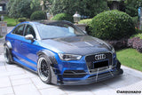 2013-2020 Audi RS3 S3 A3 Sline Sedan BKSS Style Side Skirts Under Board