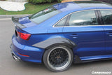 2013-2020 Audi S3  A3  RS3 8V Sedan RT Style Carbon Fiber Trunk Spoiler