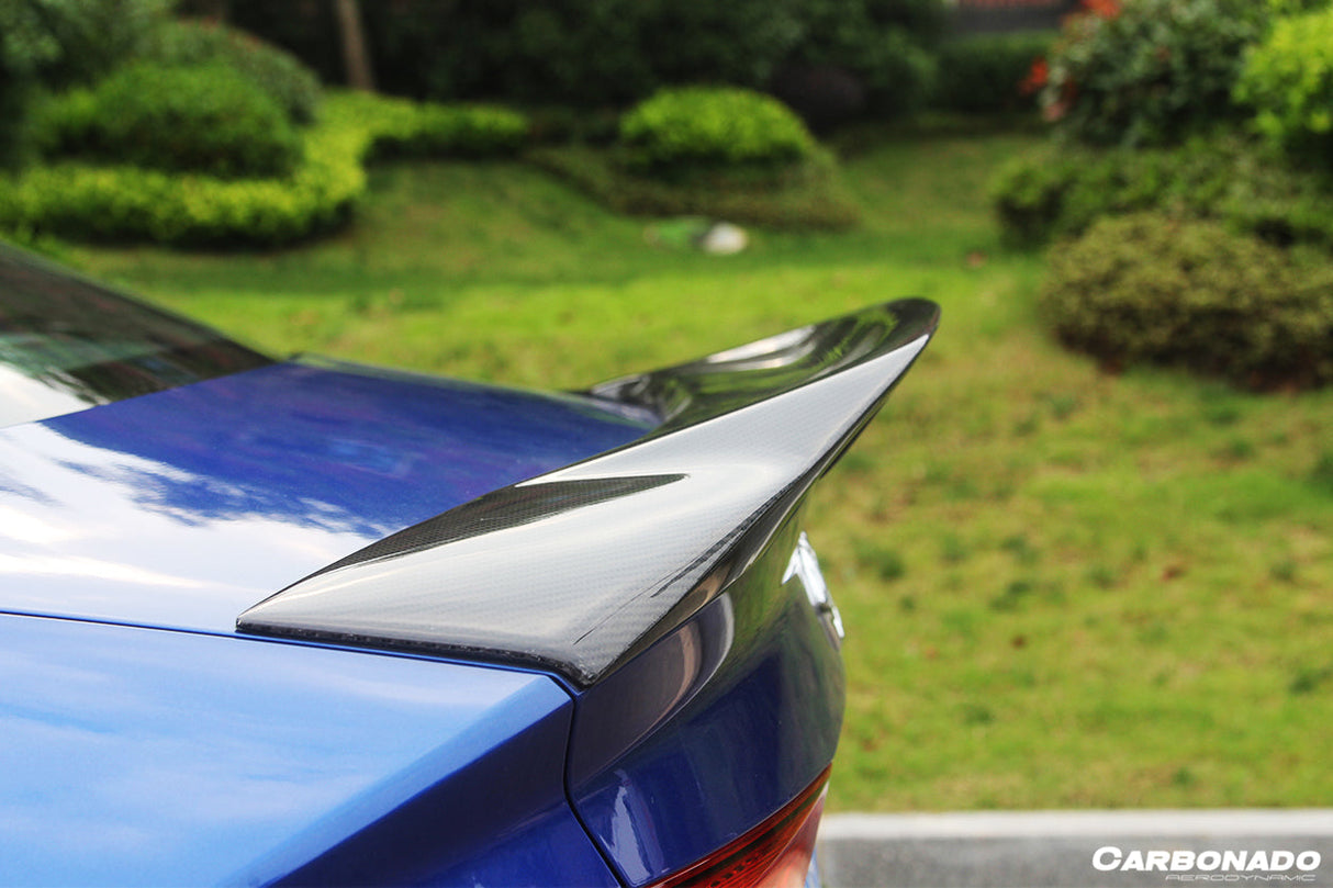 2013-2020 Audi S3  A3  RS3 8V Sedan RT Style Carbon Fiber Trunk Spoiler