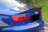 2013-2020 Audi S3  A3  RS3 8V Sedan RT Style Carbon Fiber Trunk Spoiler