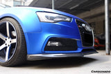 2009-2015 Audi A5 Sline S5 DM Style Carbon Fiber Front Lip