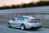 2011-2019 BMW 3 Series F30 F35 M-Tech GV Style Carbon Fiber Rear Lip