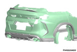 2020-2025 BMW X6M F96 AD Style Dry Carbon Fiber Rear Diffuser Lip