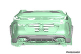 2020-2025 BMW X6M F96 AD Style Dry Carbon Fiber Rear Diffuser Lip