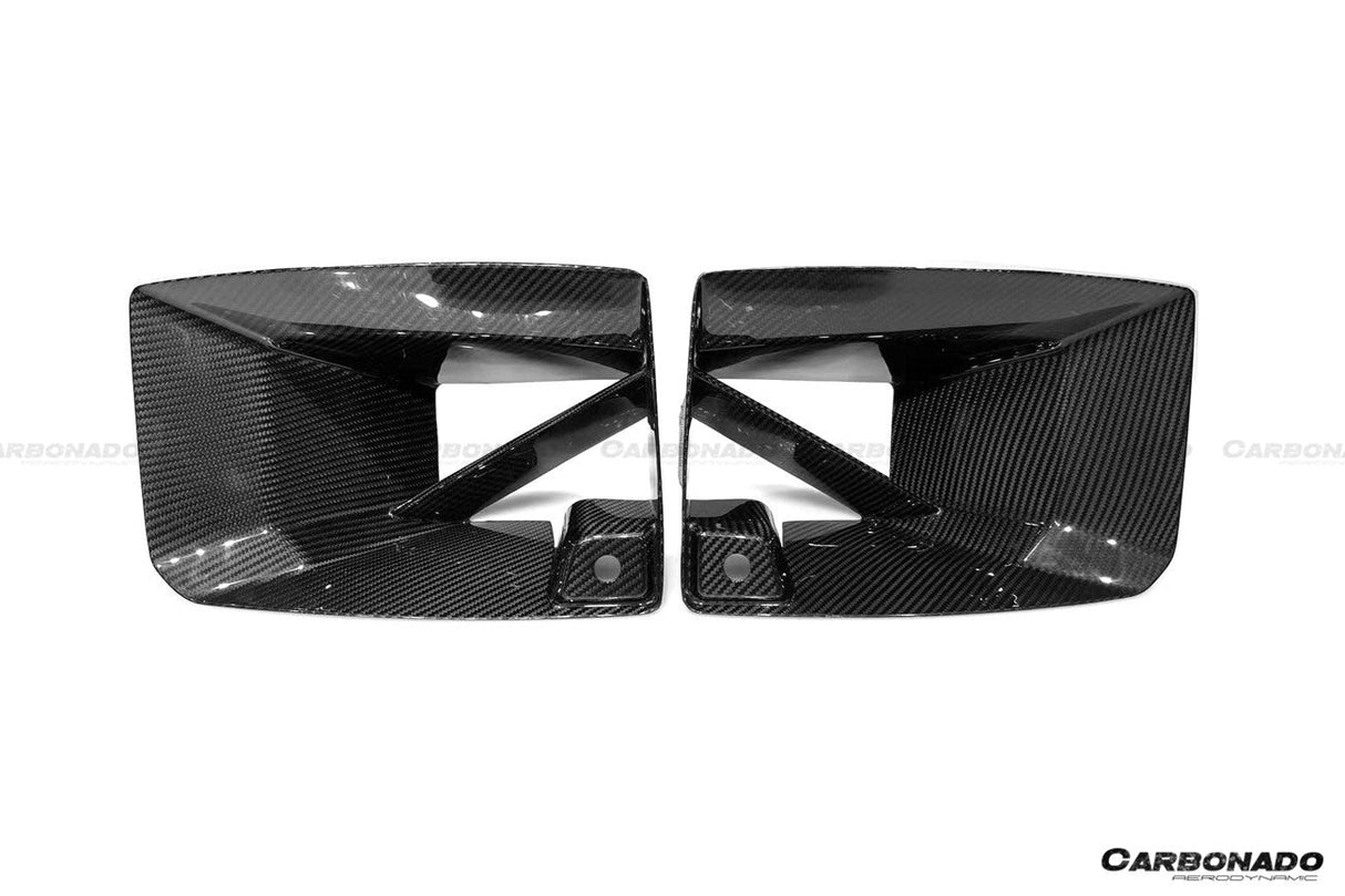 2021-UP BMW M2 G87 OD-MP Style Dry Carbon FIber Front Bumper Air Inlet Trim