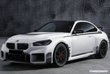 2021-UP BMW M2 G87 OD-MP Style Dry Carbon FIber Front Bumper Air Inlet Trim