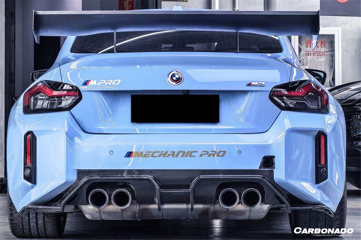 2021-UP BMW M2 G87 OD-C Style Dry Carbon FIber Rear Lip Diffuser