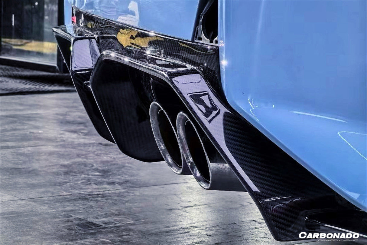 2021-UP BMW M2 G87 OD-C Style Dry Carbon FIber Rear Lip Diffuser