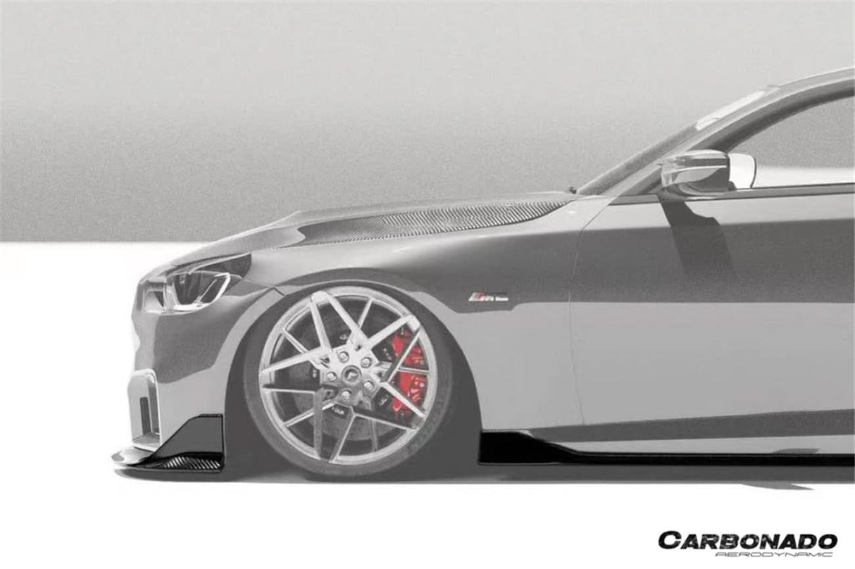 2021-2024 BMW M2 G87 OD Style Dry Carbon Fiber Front Lip