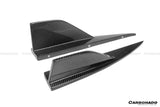 2021-UP BMW M2 G87 OD Style Dry Carbon FIber Rear Bumper Splitter Winglets