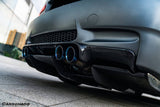 2008-2012 BMW M3 E92  E93 VA Style Carbon Fiber Rear Diffuser with Lip