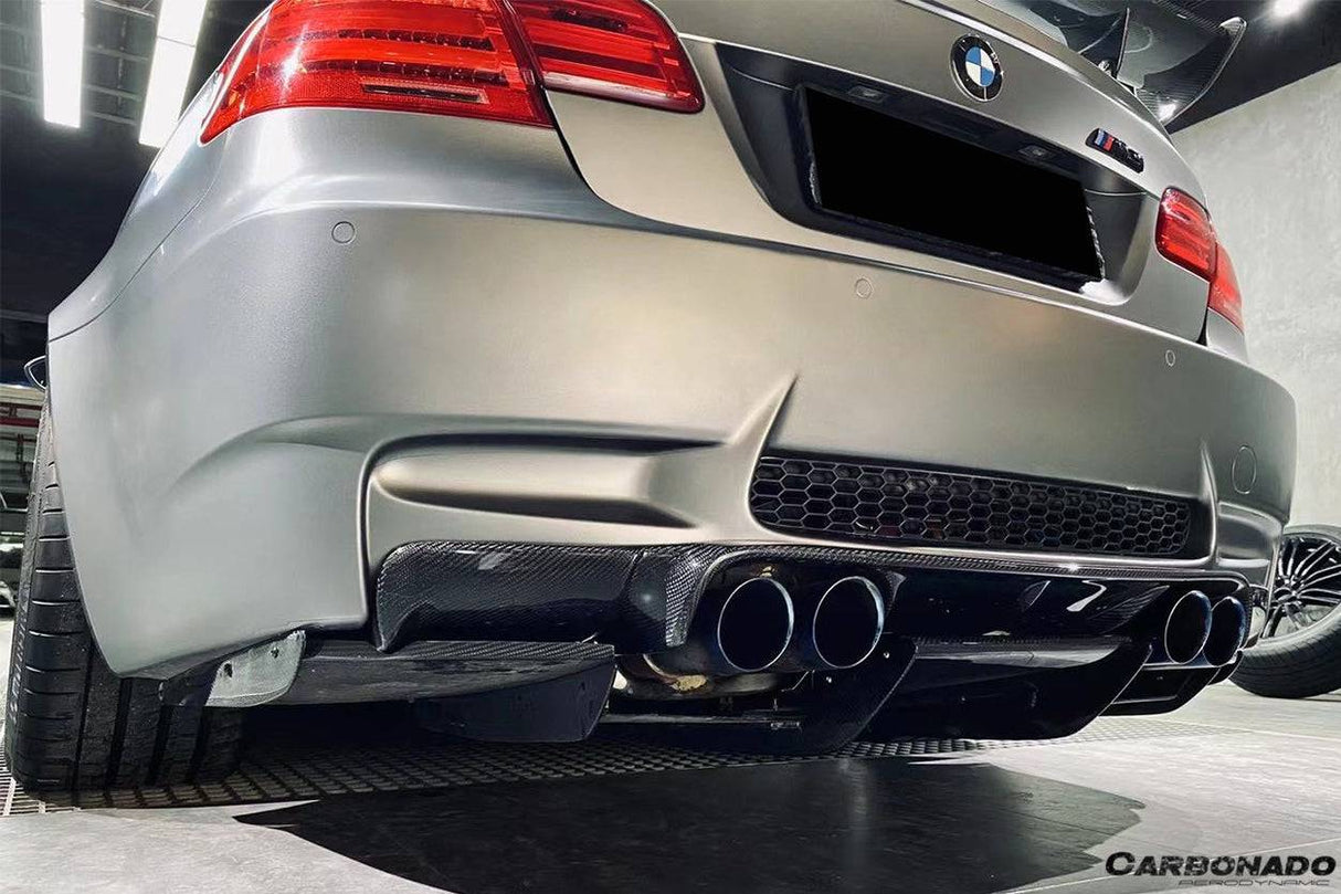 2008-2012 BMW M3 E92  E93 VA Style Carbon Fiber Rear Diffuser with Lip
