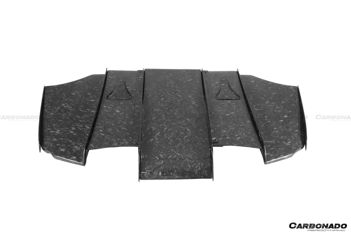 2008-2012 BMW M3 E92  E93 VA Style Carbon Fiber Rear Diffuser with Lip